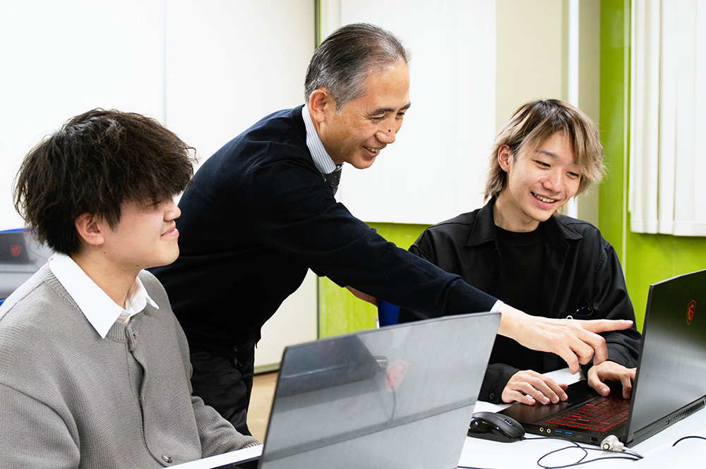 在学生インタビュー