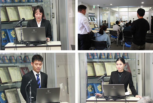 卒業作品設計書発表会