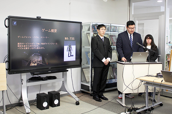 卒業作品最終発表会