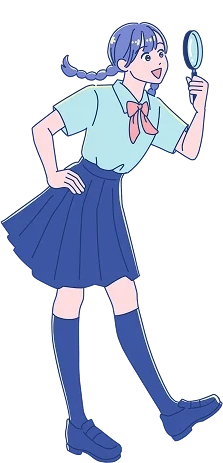 女子学生のイメージ